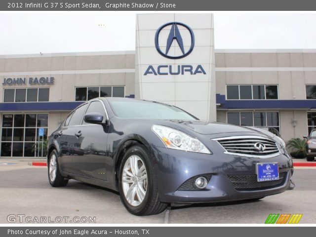 2012 Infiniti G 37 S Sport Sedan in Graphite Shadow