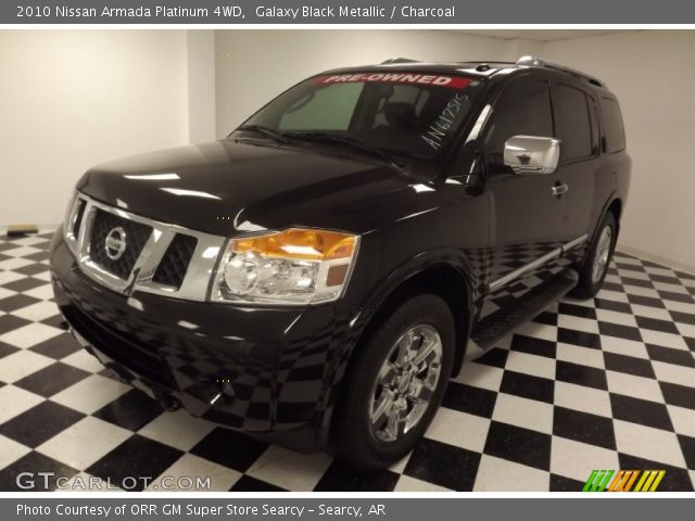 2010 Nissan Armada Platinum 4WD in Galaxy Black Metallic