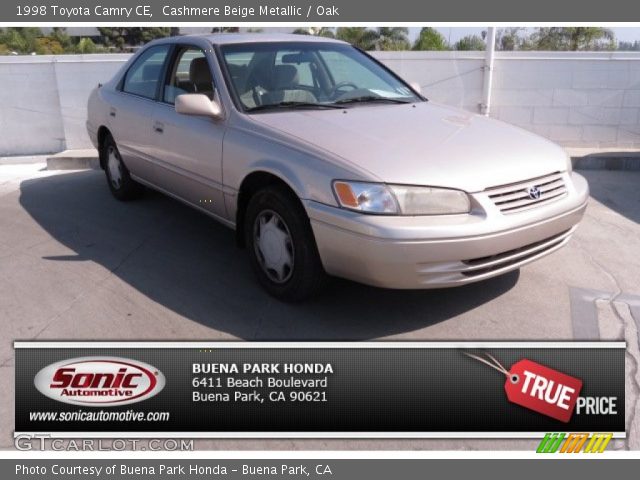 1998 Toyota Camry CE in Cashmere Beige Metallic