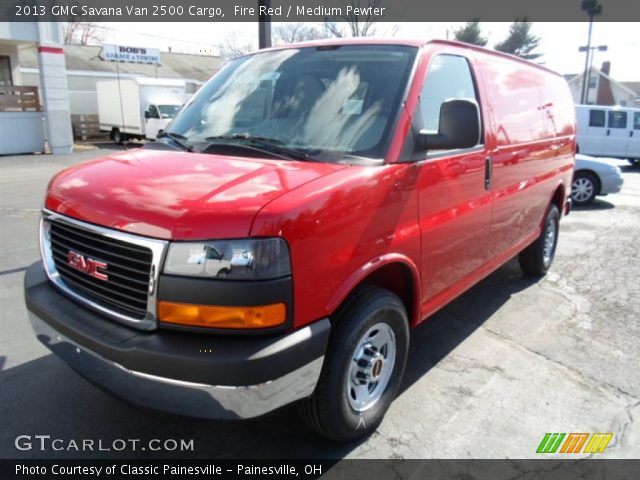 2013 GMC Savana Van 2500 Cargo in Fire Red