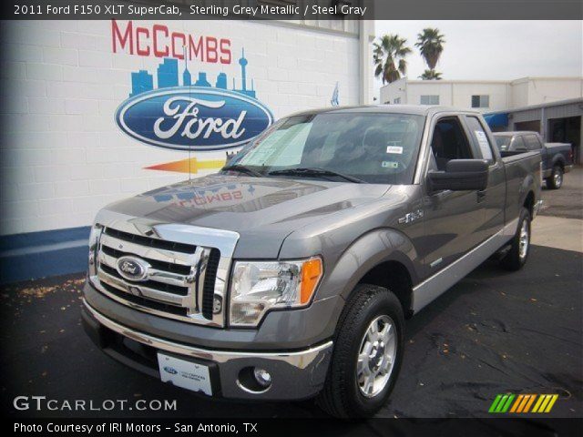 2011 Ford F150 XLT SuperCab in Sterling Grey Metallic