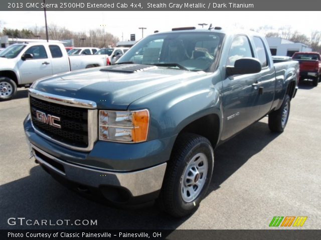 2013 GMC Sierra 2500HD Extended Cab 4x4 in Stealth Gray Metallic