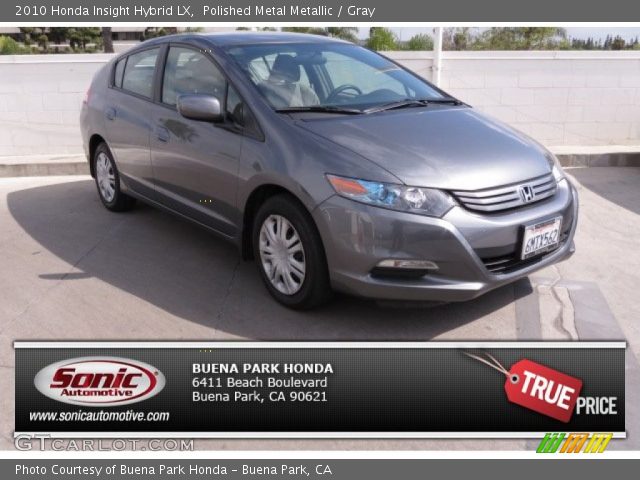 2010 Honda Insight Hybrid LX in Polished Metal Metallic