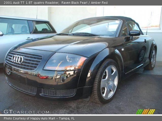 2001 Audi TT 1.8T quattro Roadster in Raven Black Pearl