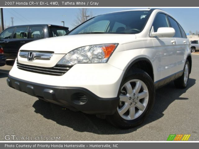 2007 Honda CR-V EX-L 4WD in Taffeta White