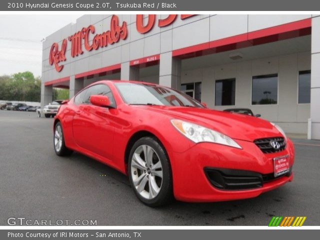 2010 Hyundai Genesis Coupe 2.0T in Tsukuba Red