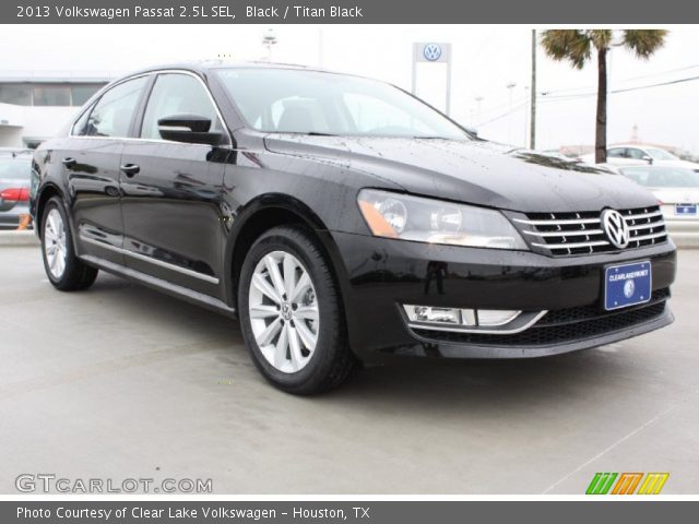 2013 Volkswagen Passat 2.5L SEL in Black