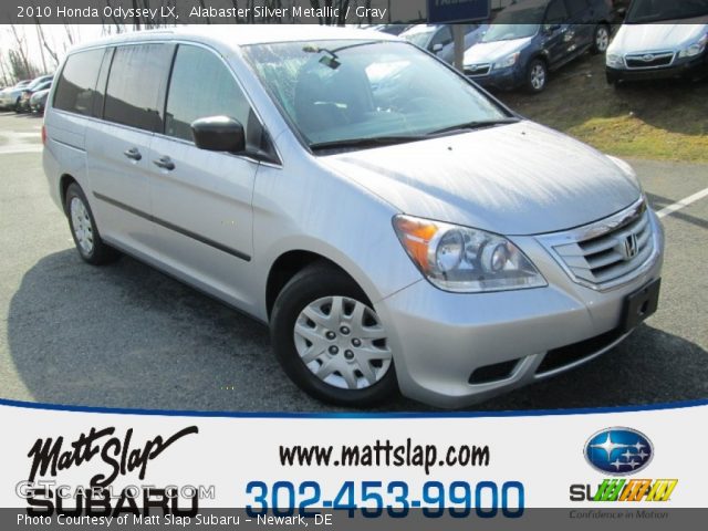 2010 Honda Odyssey LX in Alabaster Silver Metallic