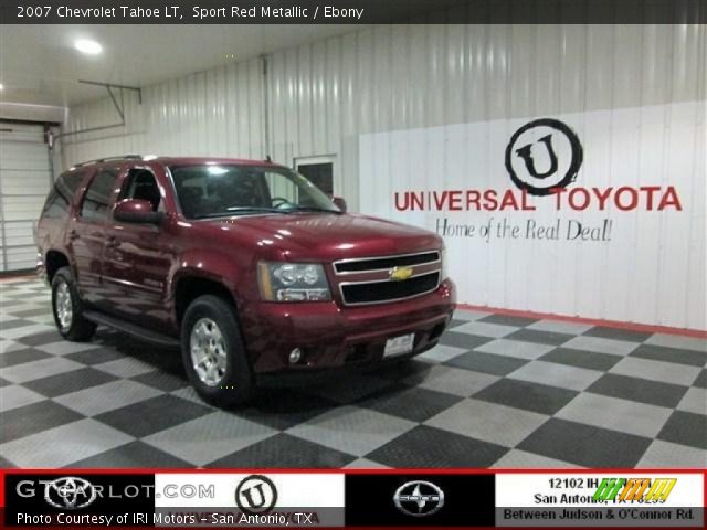 2007 Chevrolet Tahoe LT in Sport Red Metallic