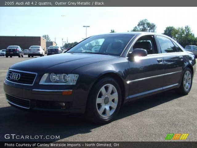 2005 Audi A8 4.2 quattro in Oyster Grey Metallic