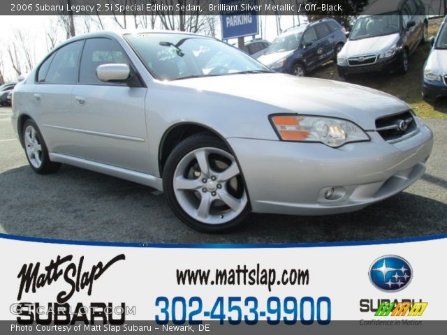 2006 Subaru Legacy 2.5i Special Edition Sedan in Brilliant Silver Metallic