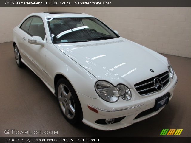 2006 Mercedes-Benz CLK 500 Coupe in Alabaster White