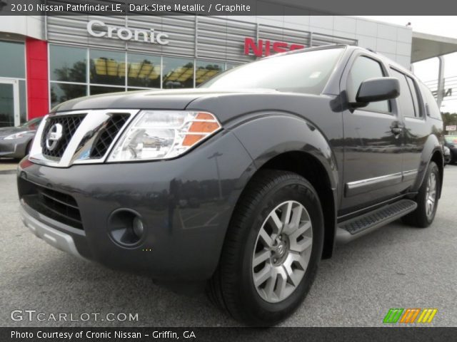 2010 Nissan Pathfinder LE in Dark Slate Metallic
