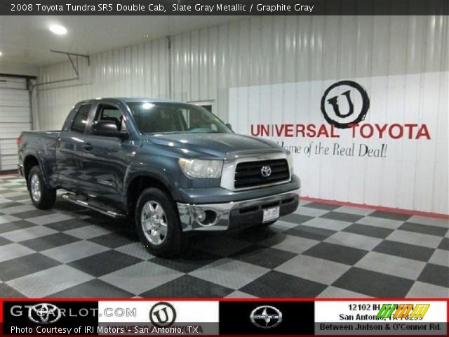 2008 Toyota Tundra SR5 Double Cab in Slate Gray Metallic