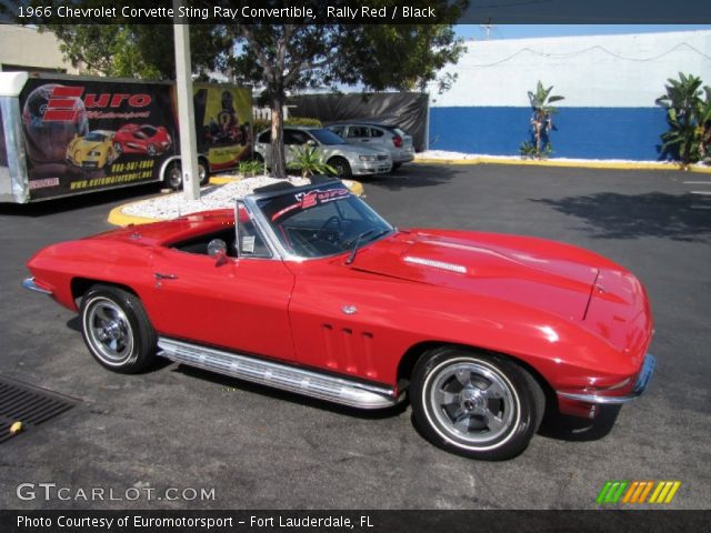 1966 Chevrolet Corvette Sting Ray Convertible in Rally Red