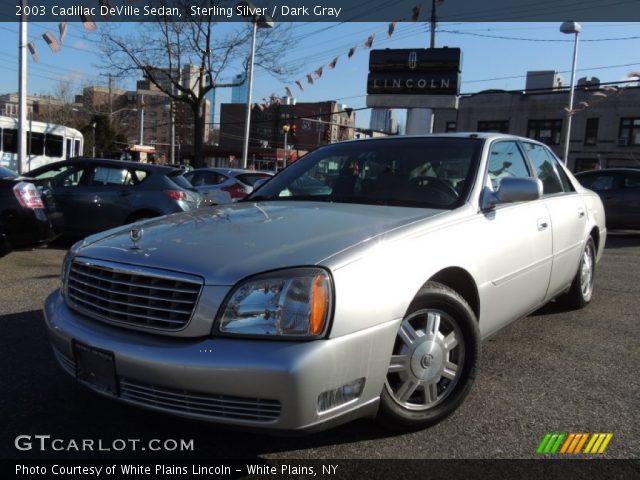 2003 Cadillac DeVille Sedan in Sterling Silver