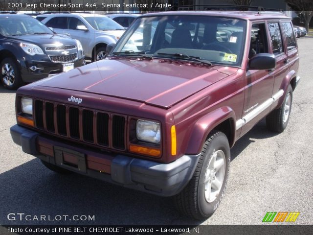 2001 Jeep Cherokee Sport 4x4 in Sienna Pearlcoat