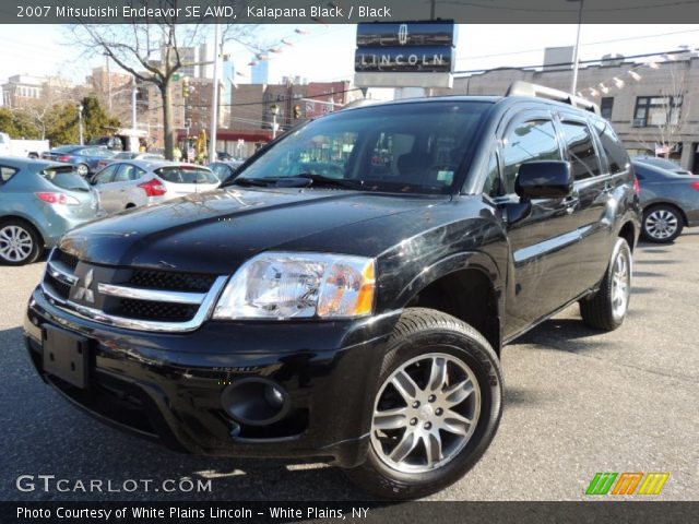 2007 Mitsubishi Endeavor SE AWD in Kalapana Black