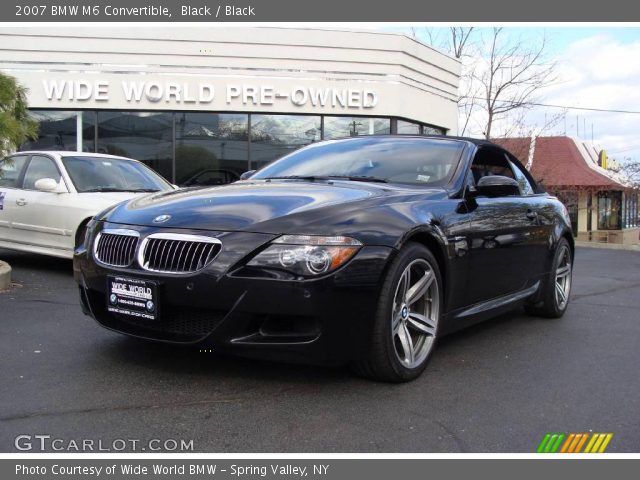2007 BMW M6 Convertible in Black