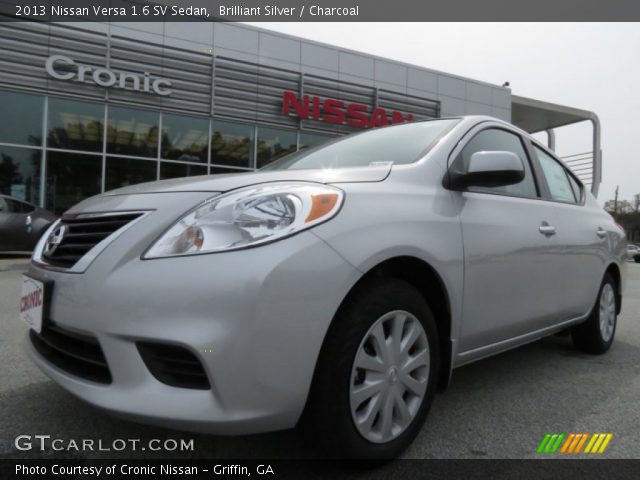 2013 Nissan Versa 1.6 SV Sedan in Brilliant Silver