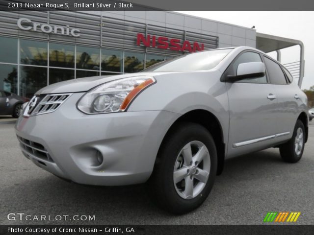 2013 Nissan Rogue S in Brilliant Silver