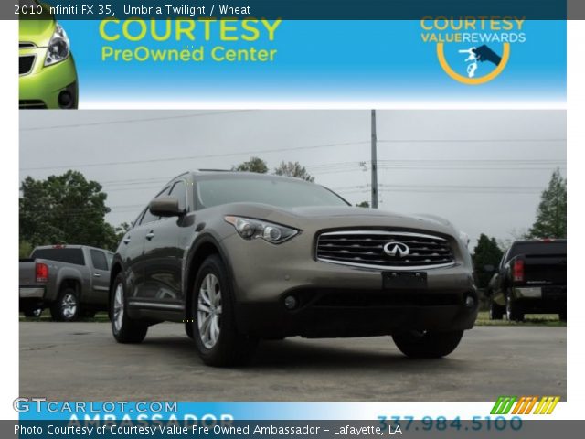 2010 Infiniti FX 35 in Umbria Twilight