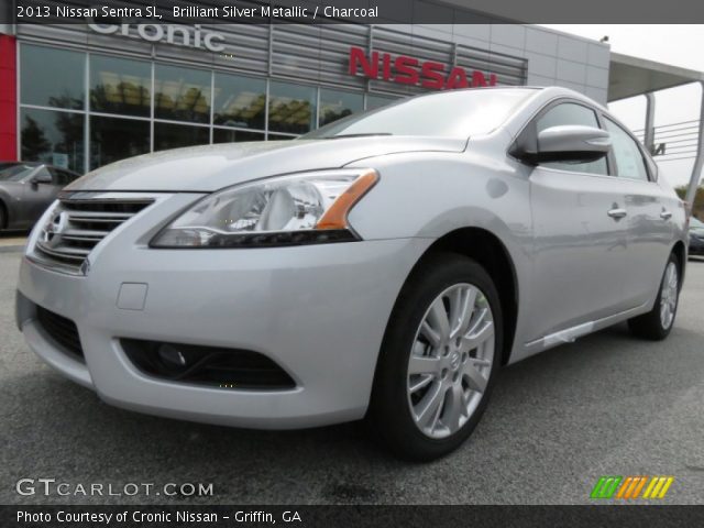 2013 Nissan Sentra SL in Brilliant Silver Metallic