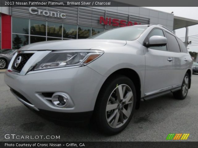 2013 Nissan Pathfinder Platinum in Brilliant Silver