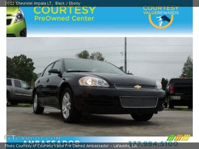 2012 Chevrolet Impala LT in Black