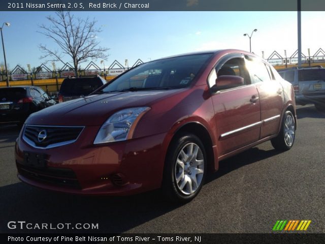 2011 Nissan Sentra 2.0 S in Red Brick