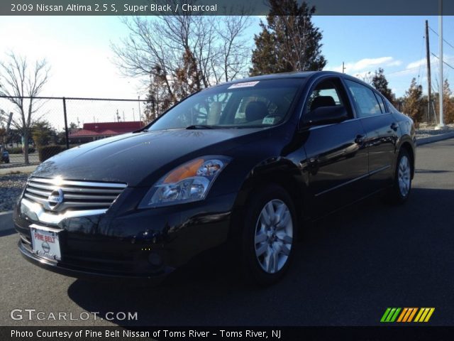 2009 Nissan Altima 2.5 S in Super Black