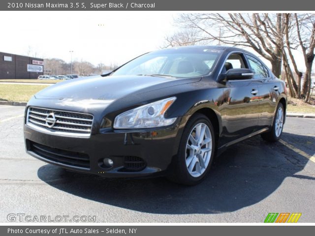 2010 Nissan Maxima 3.5 S in Super Black