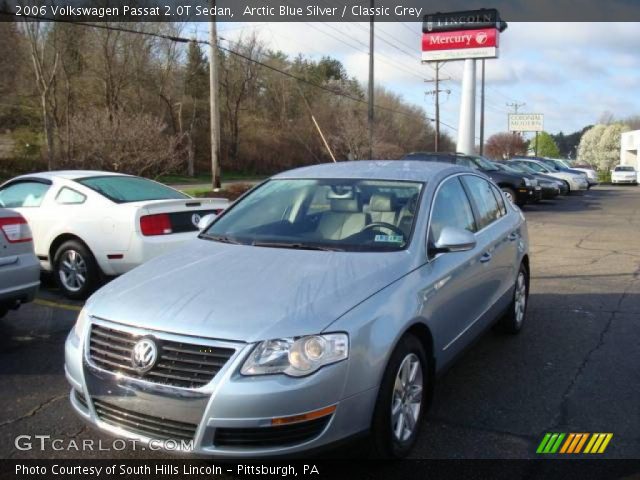 2006 Volkswagen Passat 2.0T Sedan in Arctic Blue Silver