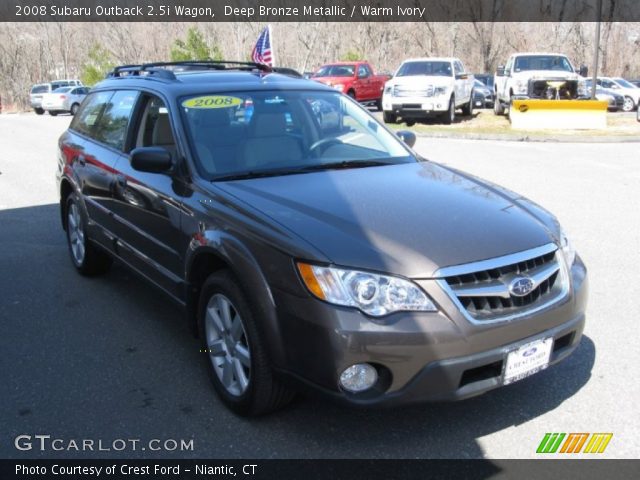 2008 Subaru Outback 2.5i Wagon in Deep Bronze Metallic