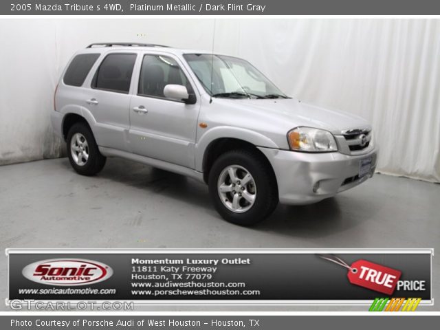 2005 Mazda Tribute s 4WD in Platinum Metallic