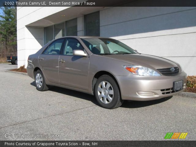 2002 Toyota Camry LE in Desert Sand Mica