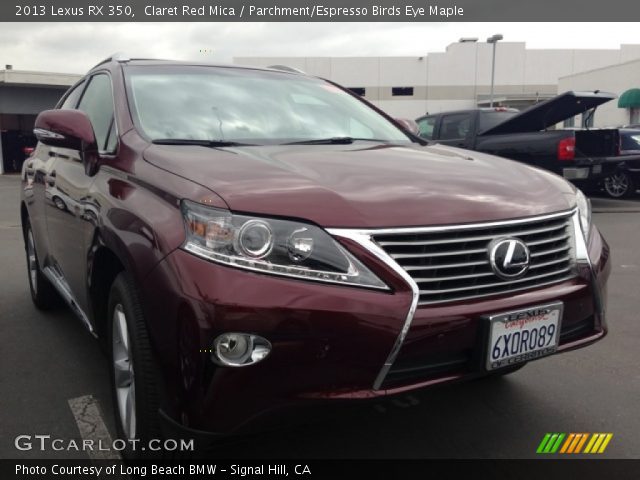 2013 Lexus RX 350 in Claret Red Mica