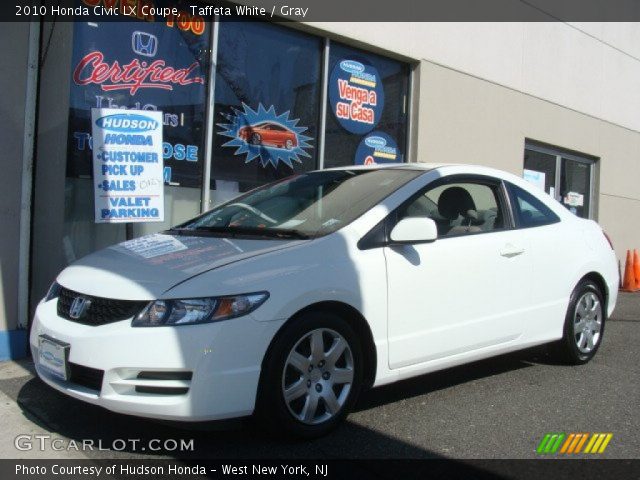 2010 Honda Civic LX Coupe in Taffeta White