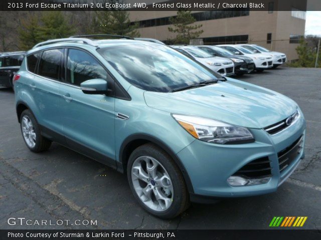 2013 Ford Escape Titanium 2.0L EcoBoost 4WD in Frosted Glass Metallic