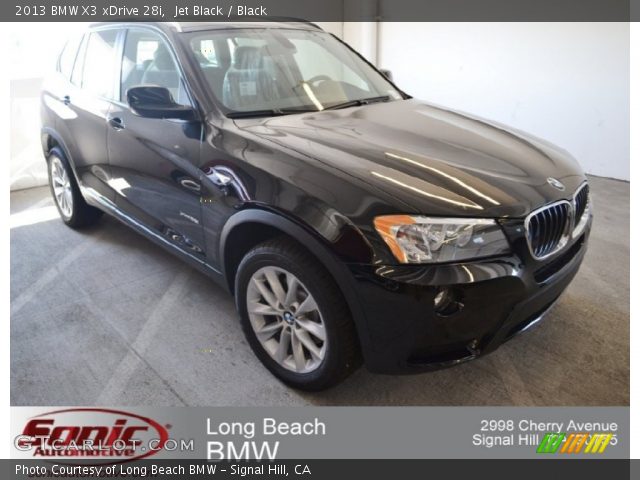 2013 BMW X3 xDrive 28i in Jet Black