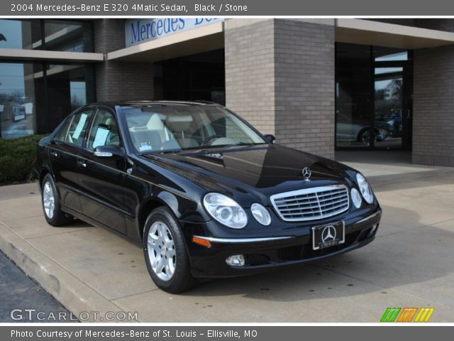 2004 Mercedes-Benz E 320 4Matic Sedan in Black