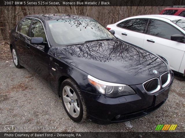 2007 BMW 5 Series 525xi Sedan in Monaco Blue Metallic