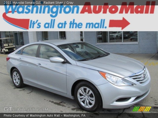 2011 Hyundai Sonata GLS in Radiant Silver