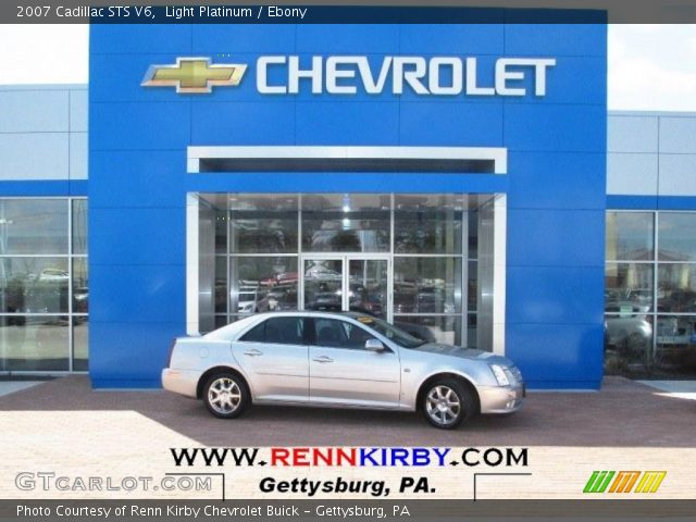 2007 Cadillac STS V6 in Light Platinum