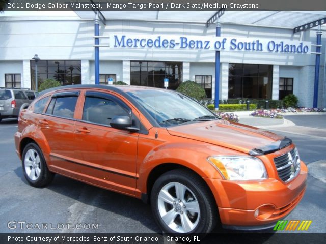 2011 Dodge Caliber Mainstreet in Mango Tango Pearl