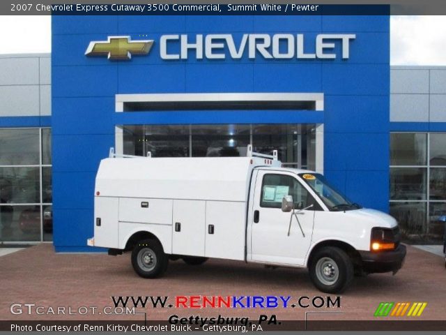 2007 Chevrolet Express Cutaway 3500 Commercial in Summit White
