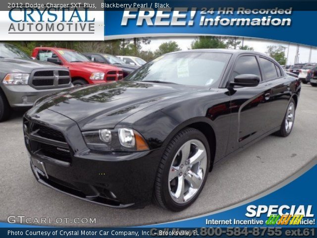 2012 Dodge Charger SXT Plus in Blackberry Pearl