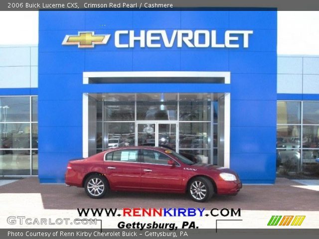 2006 Buick Lucerne CXS in Crimson Red Pearl
