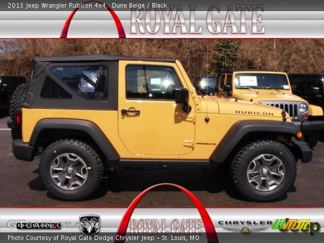 2013 Jeep Wrangler Rubicon 4x4 in Dune Beige