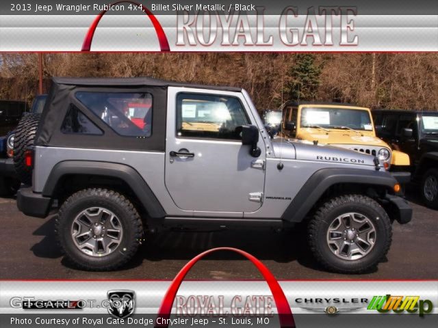 2013 Jeep Wrangler Rubicon 4x4 in Billet Silver Metallic